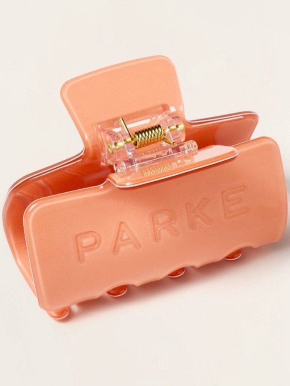 PARKE x target peach Claw Clip